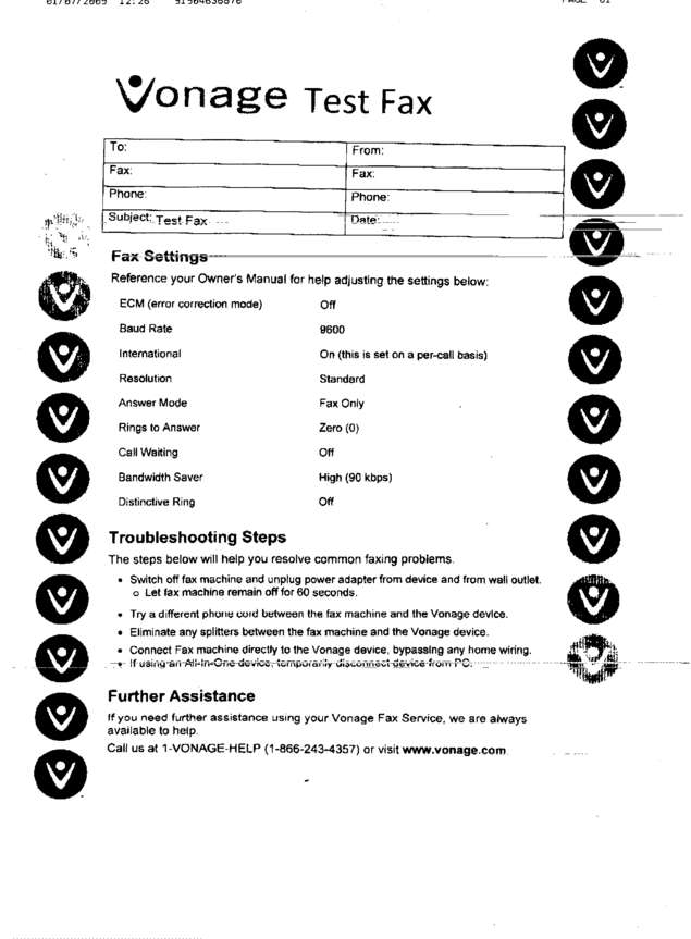 fax page