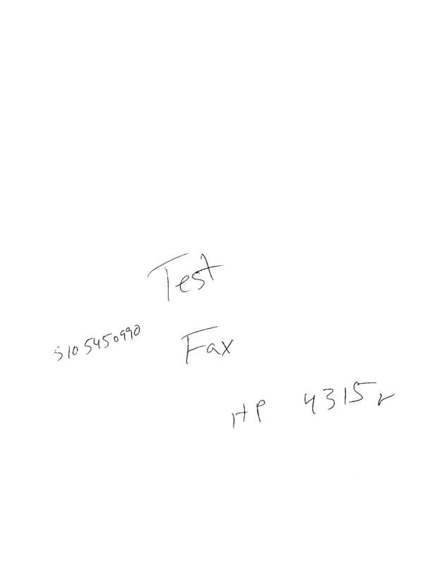 fax page