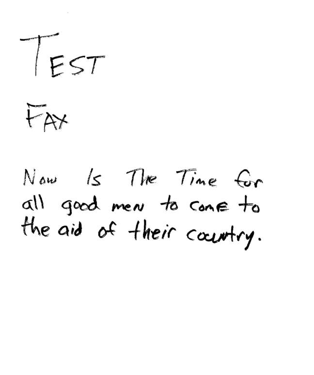 fax page