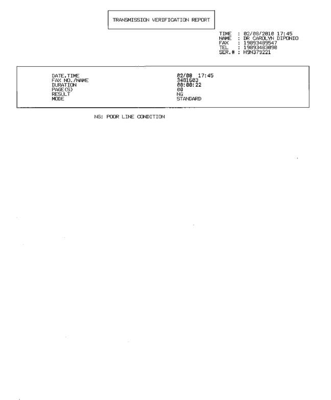fax page