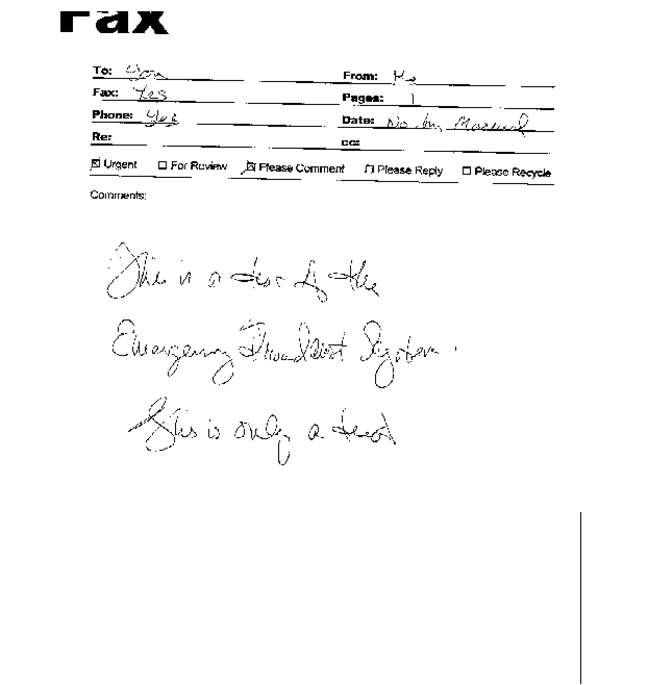 fax page