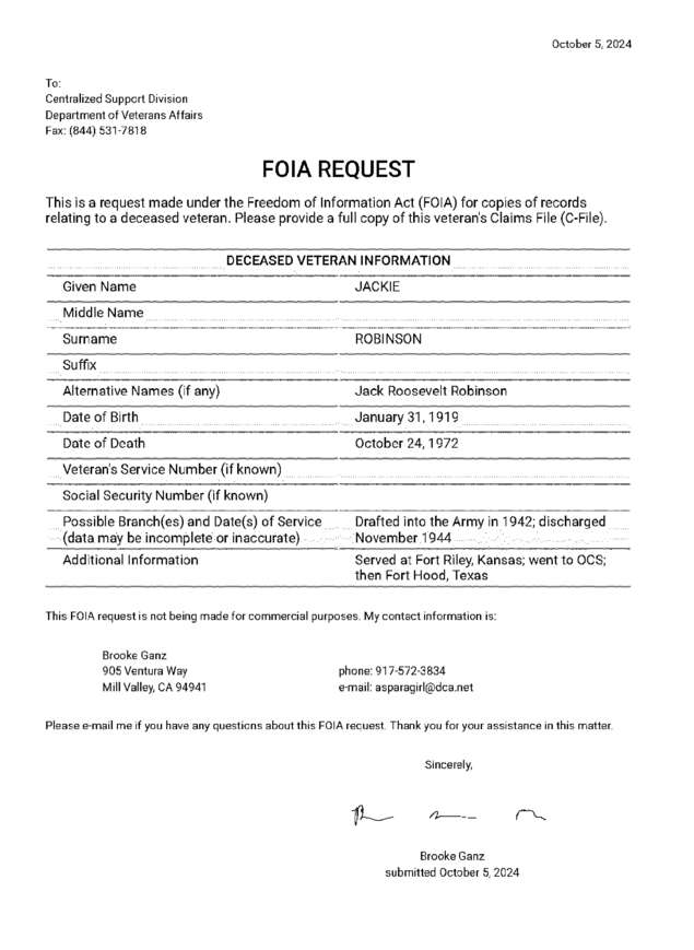 fax page