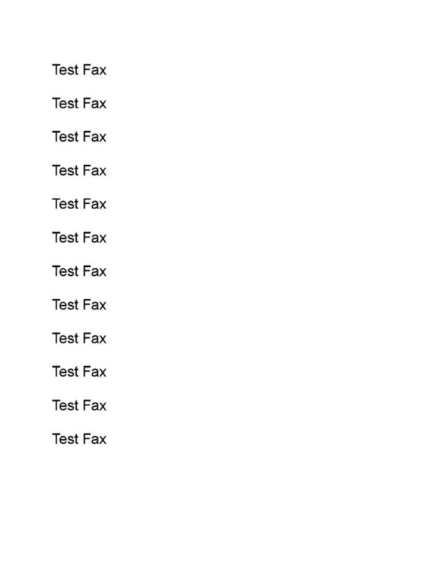 fax page