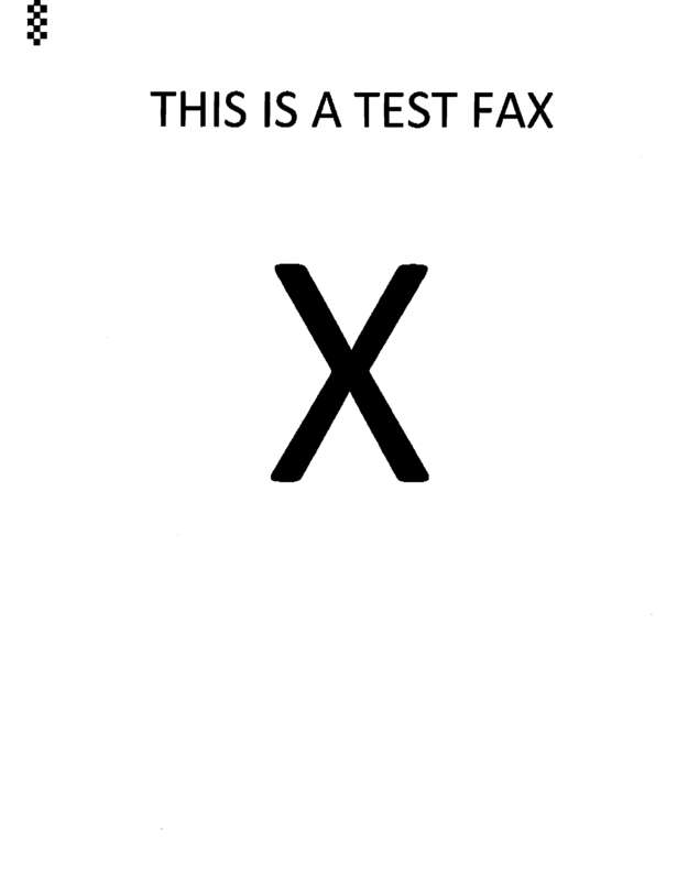 fax page