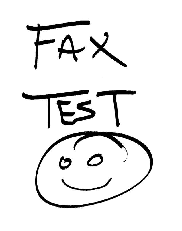 fax page