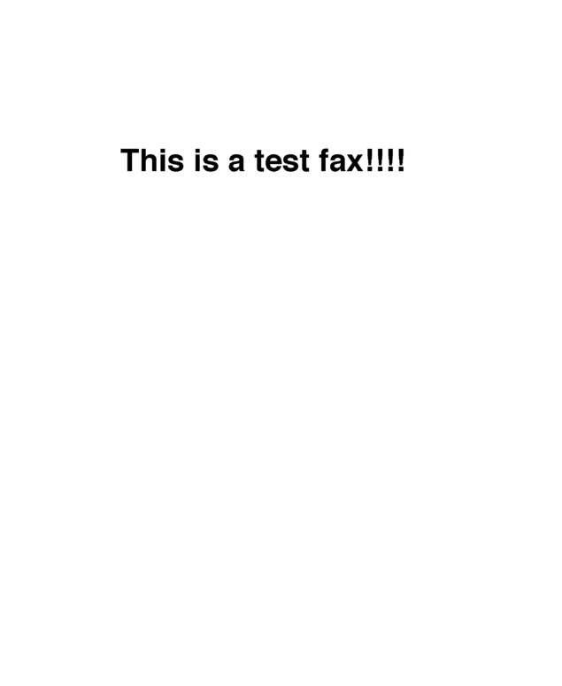 fax page