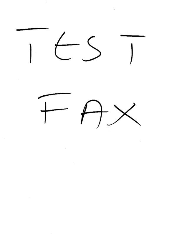 fax page