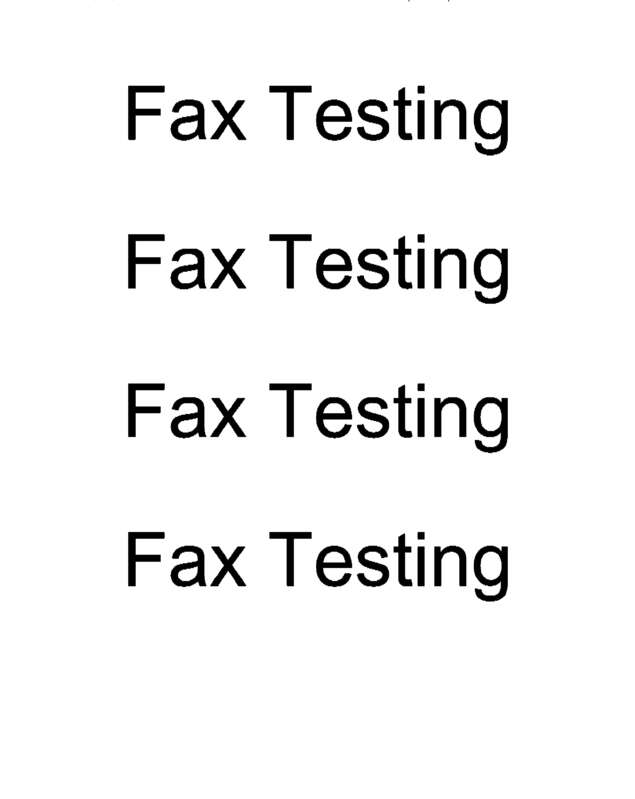 fax page