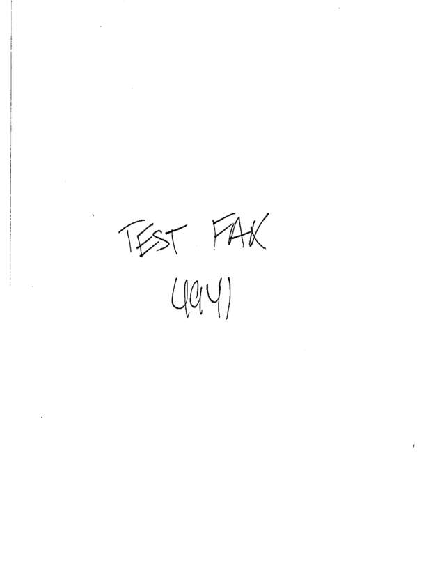 fax page