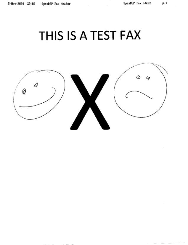 fax page