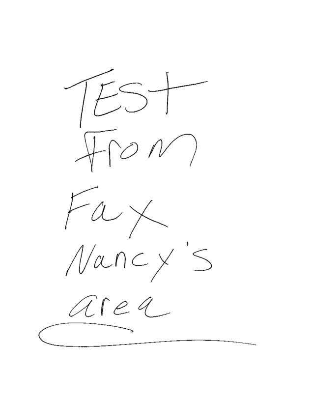 fax page