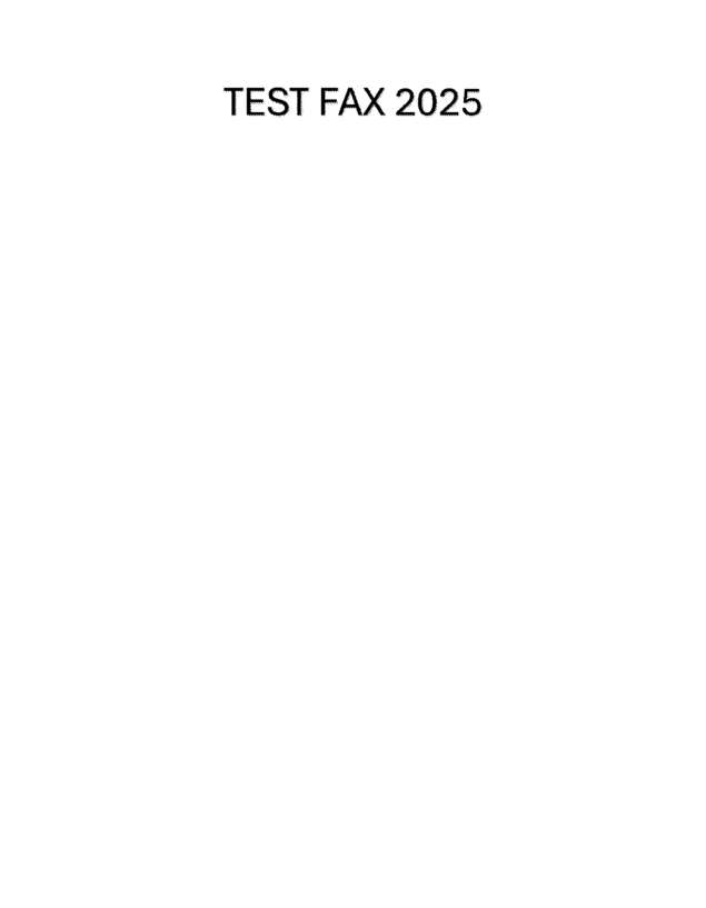 fax page