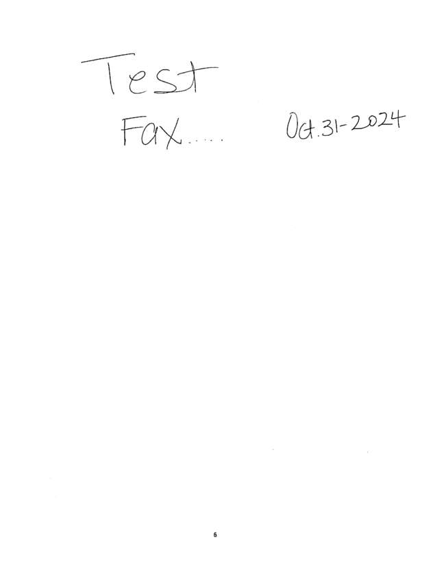 fax page