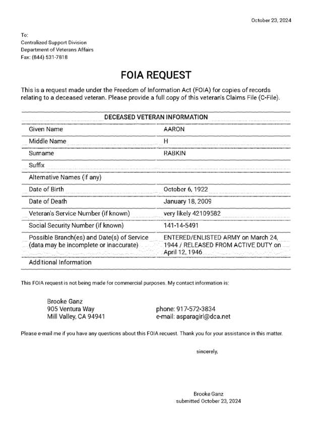 fax page