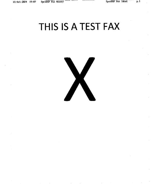 fax page