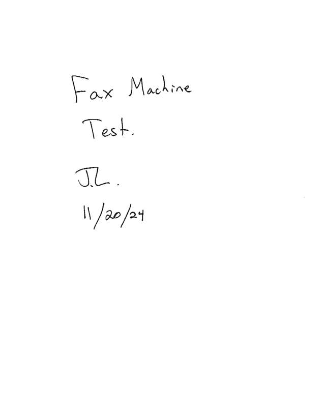 fax page