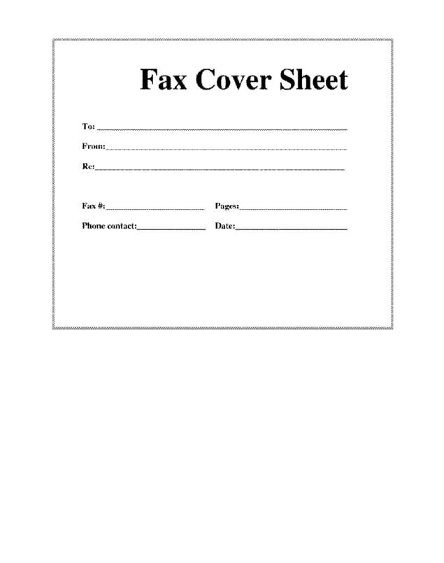 fax page