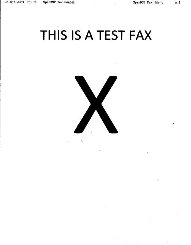 fax page