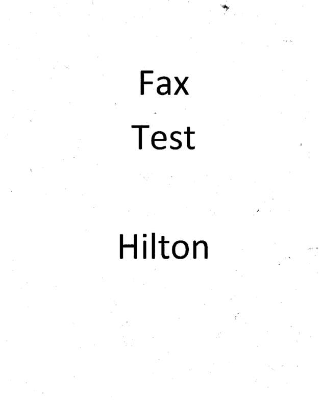 fax page