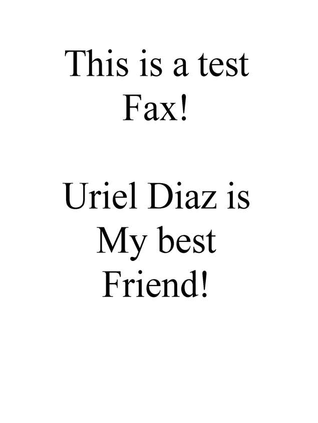 fax page