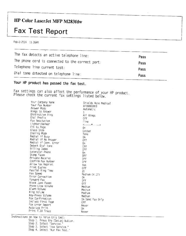 fax page