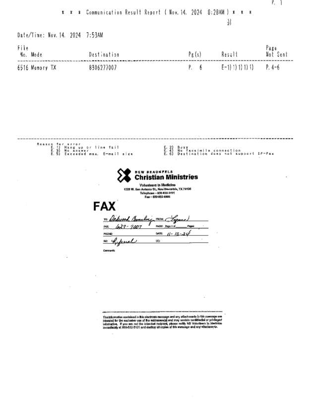 fax page