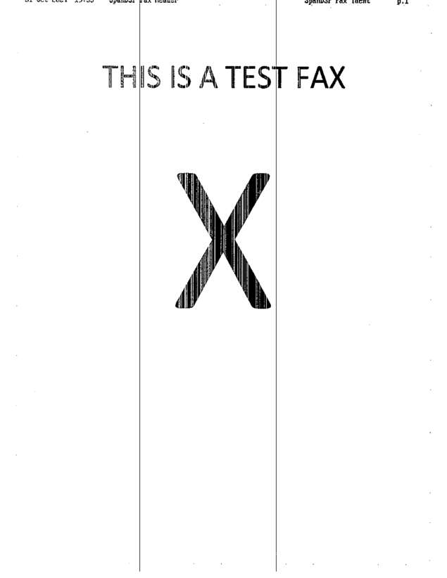 fax page