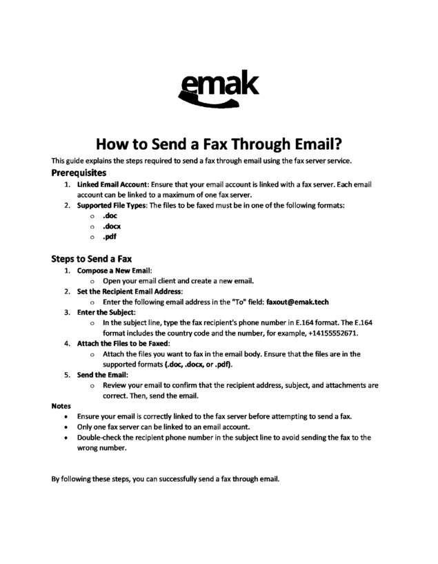 fax page