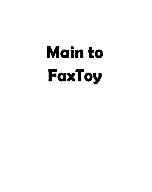 fax page