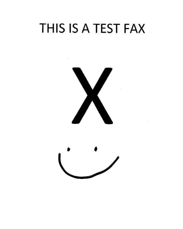 fax page