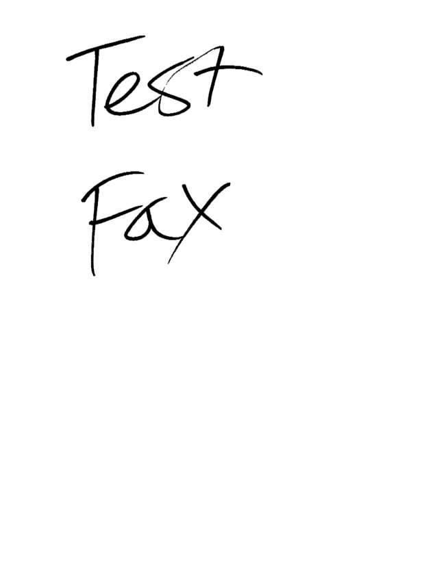 fax page