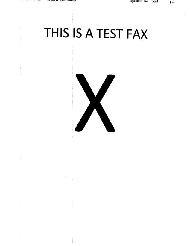 fax page