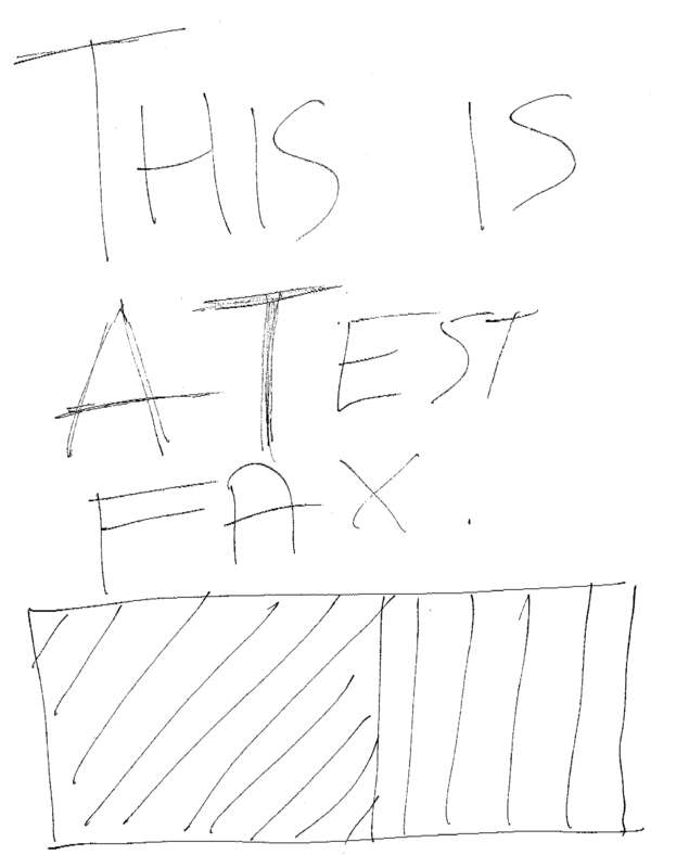 fax page