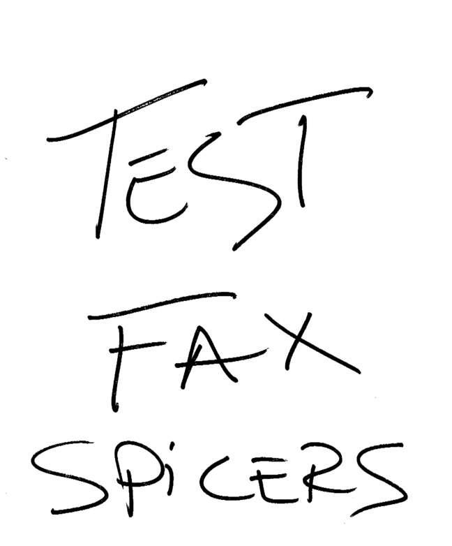 fax page