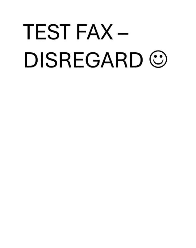 fax page