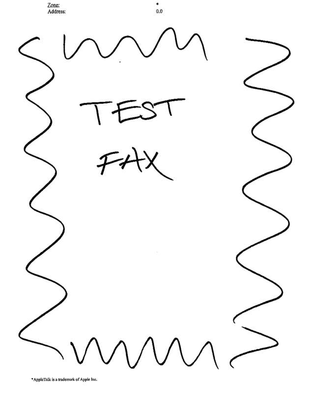 fax page