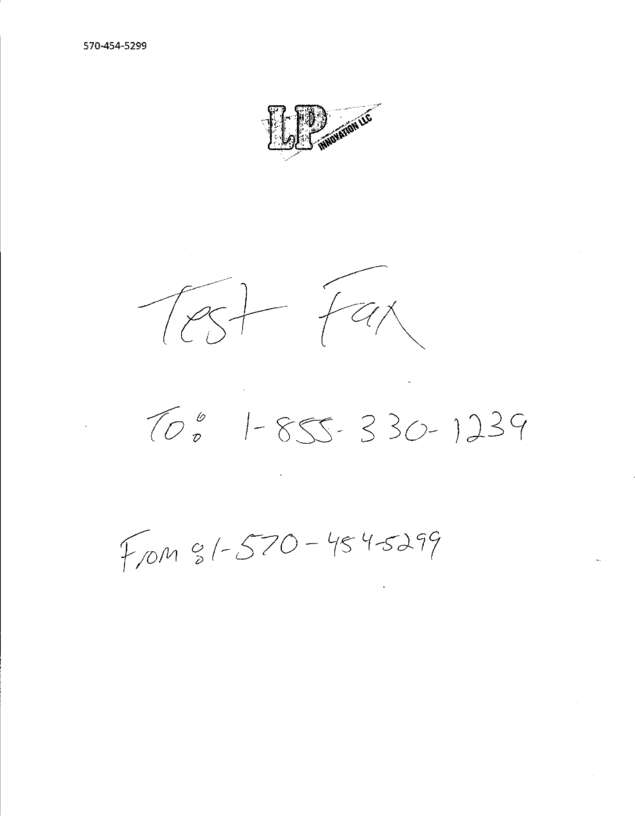 fax page