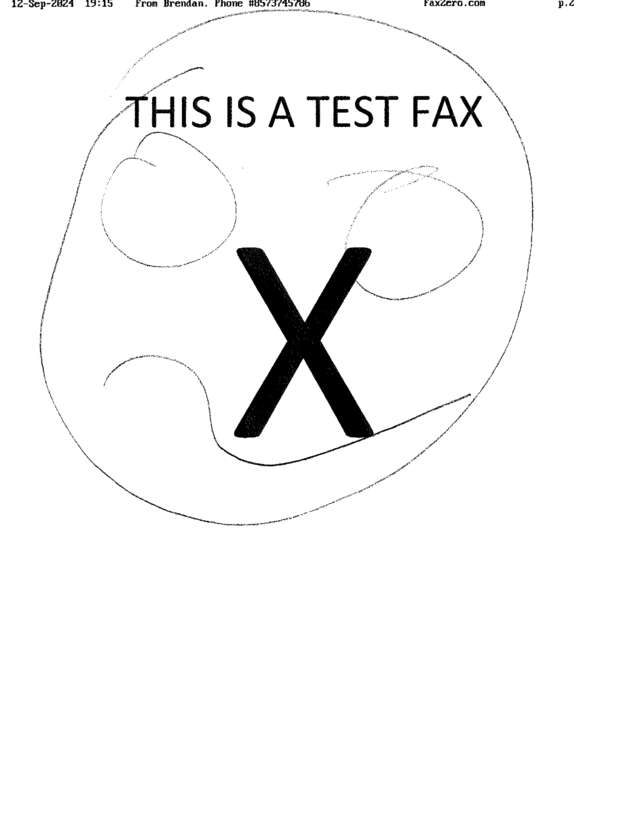 fax page