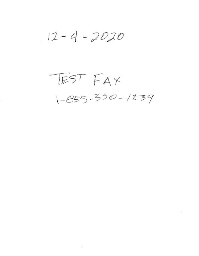 fax page