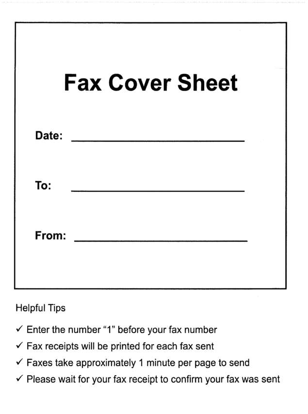 fax page