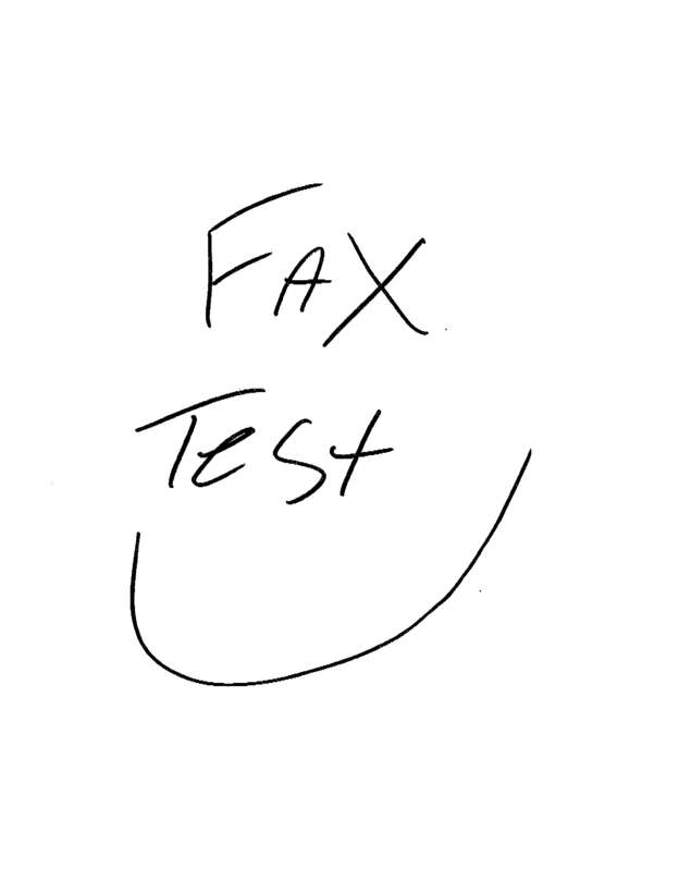 fax page