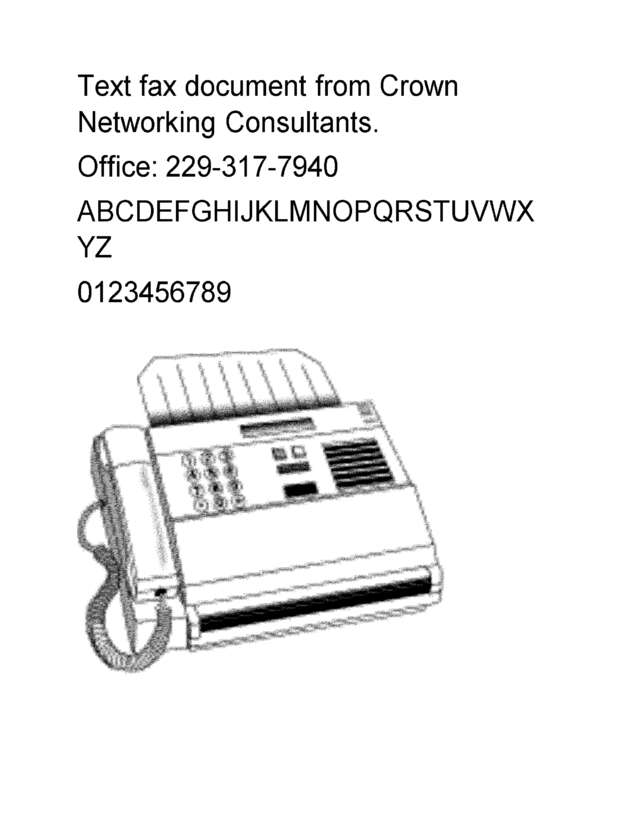 fax page