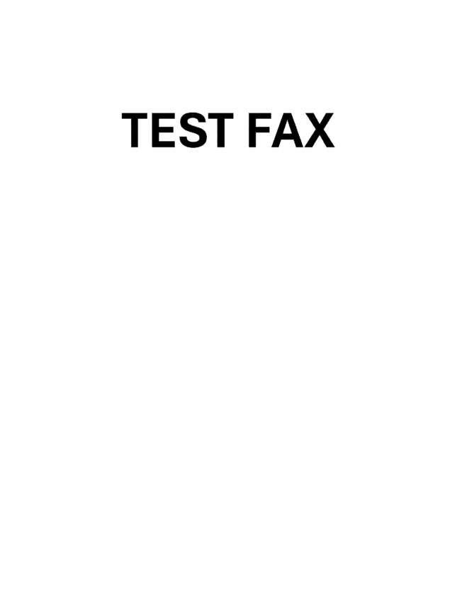 fax page