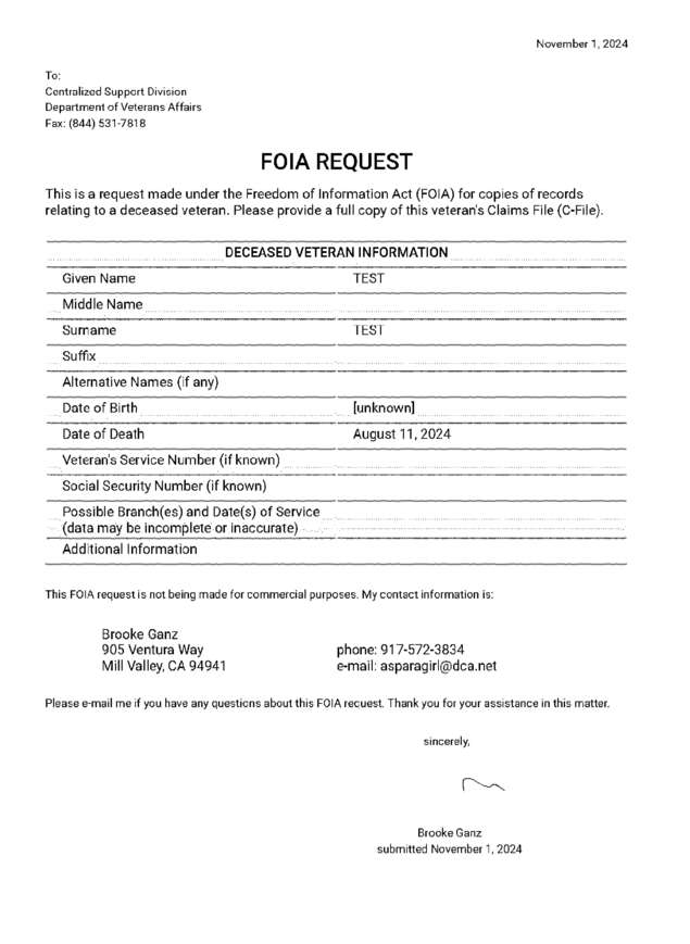 fax page