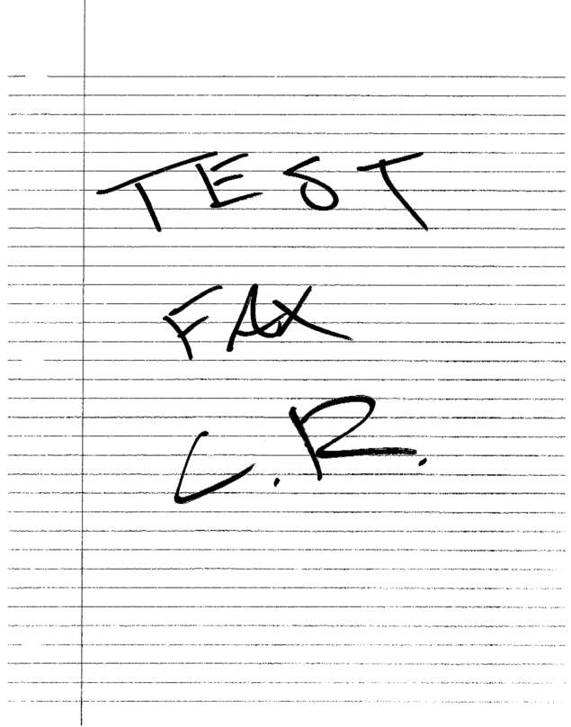 fax page